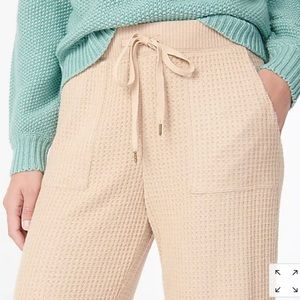 Supercozy waffle wide-leg pant